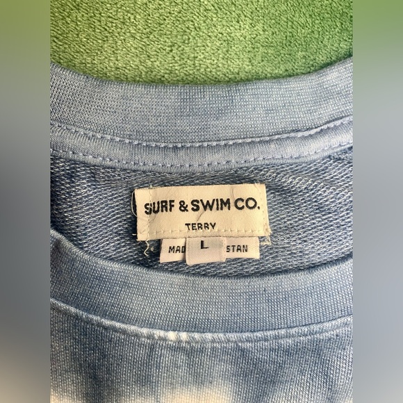 Surf & Swim Co., Terry Crewneck Sweatshirt, NWT, Size: Large (4324) - Picture 8 of 9
